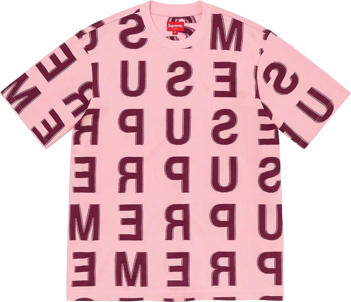Intarsia S/S Top view 3